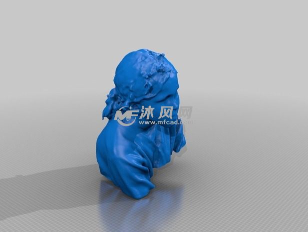 人物头部雕像渲染