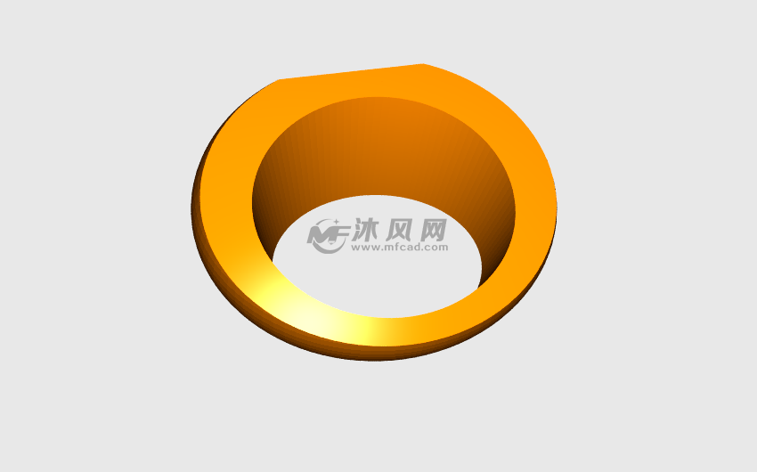 定制铭文戒指渲染