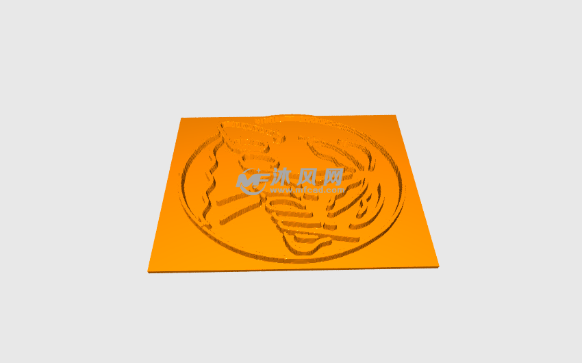 鸡尾酒标志渲染图