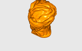 亚特兰大人黄色渲染图