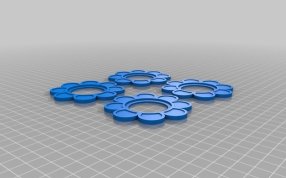 3D打印太阳花模型