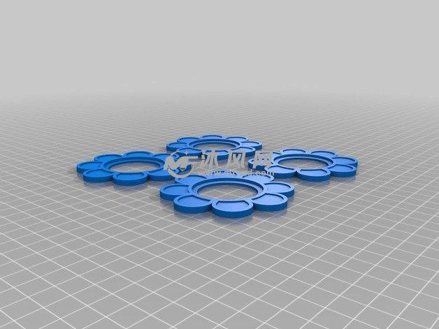 3D打印太阳花模型