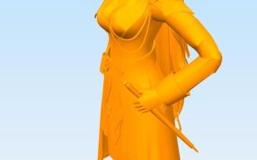 最终幻想十三的女角色右侧