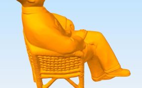 毛主席坐像左侧