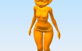 女孩-关节可活动