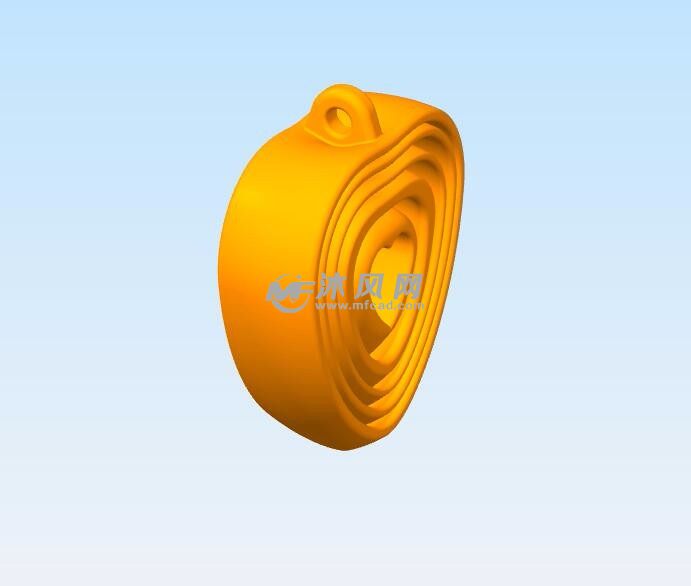 旋转的心脏侧面