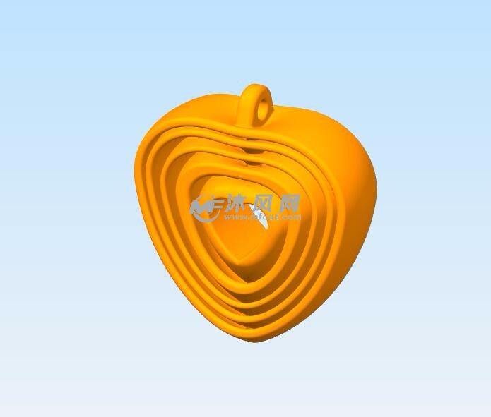 旋转的心脏模型