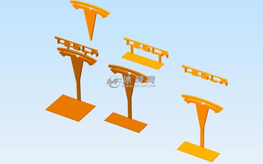 特斯拉全部零件