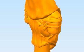 埃及亡灵国王背影