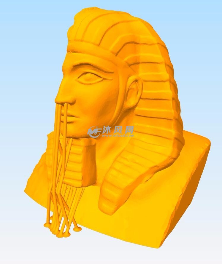 狮身人面像（加支撑）