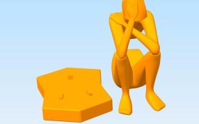 思考者雕塑零件