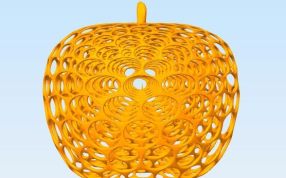 同心苹果模型