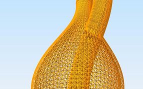 克莱因瓶透视图