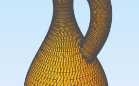 克莱因瓶三角面结构