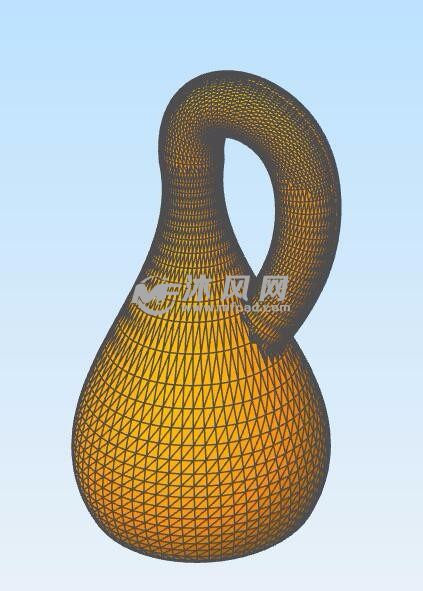 克莱因瓶三角面结构