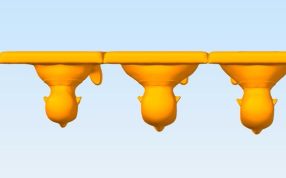 艺术品人墙俯视