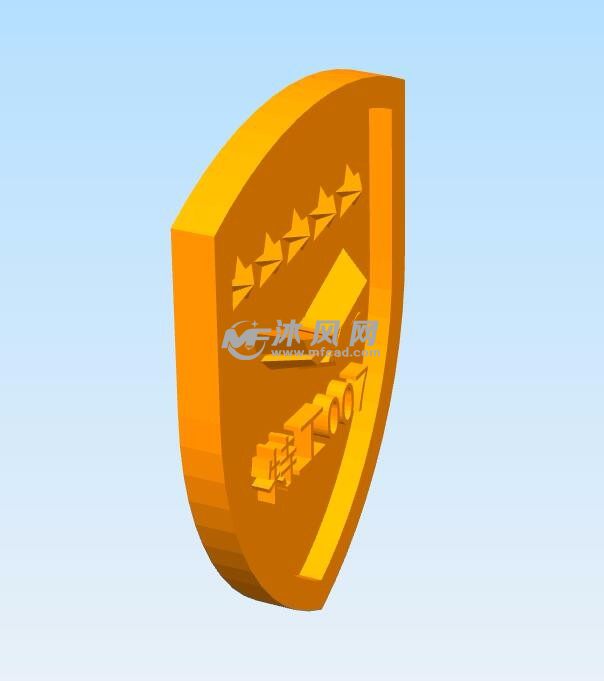 特工007徽章侧面