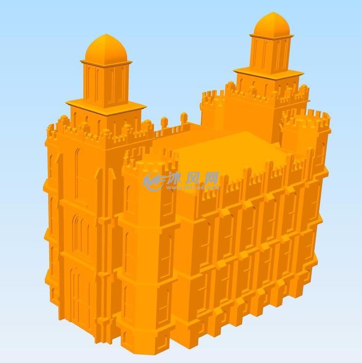 洛根犹他神庙背面