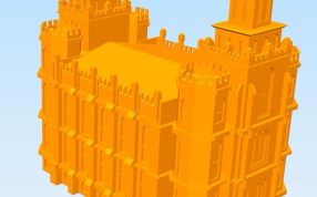 洛根犹他神庙左侧