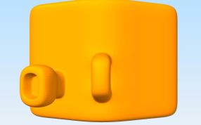 可爱的小房子俯视