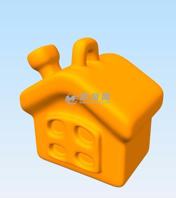 可爱的小房子侧面