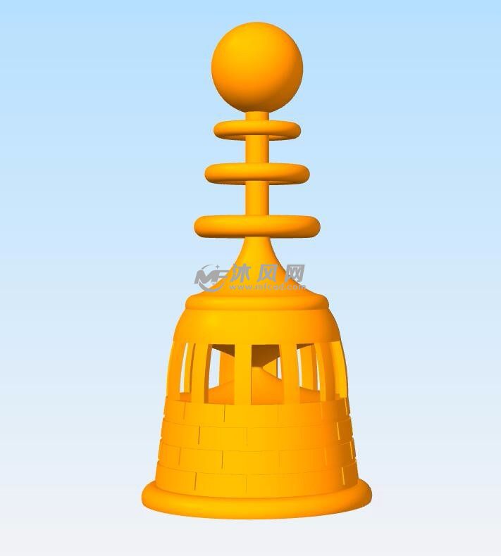 磁暴电圈主视图