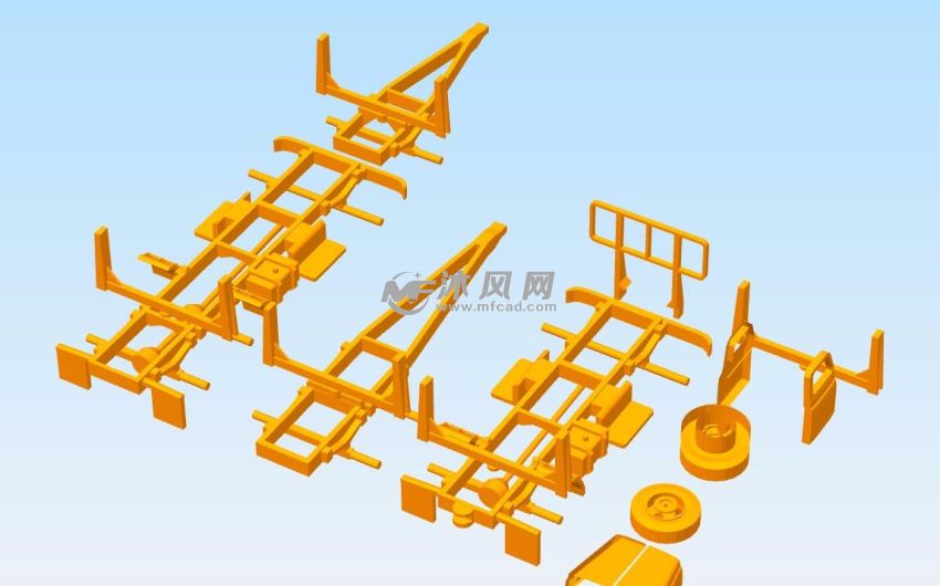 R190原木运输车零件