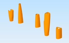 遥控飞机部分零件