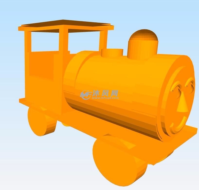 火车头 模型