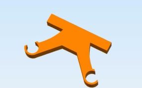 云台挂载扣大孔距