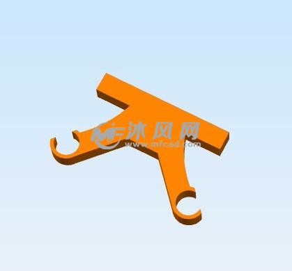 云台挂载扣大孔距