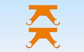 云台挂载扣模型