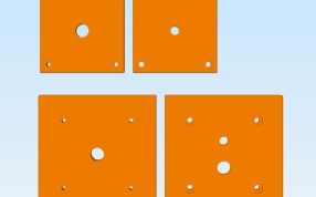 云台附件俯视图