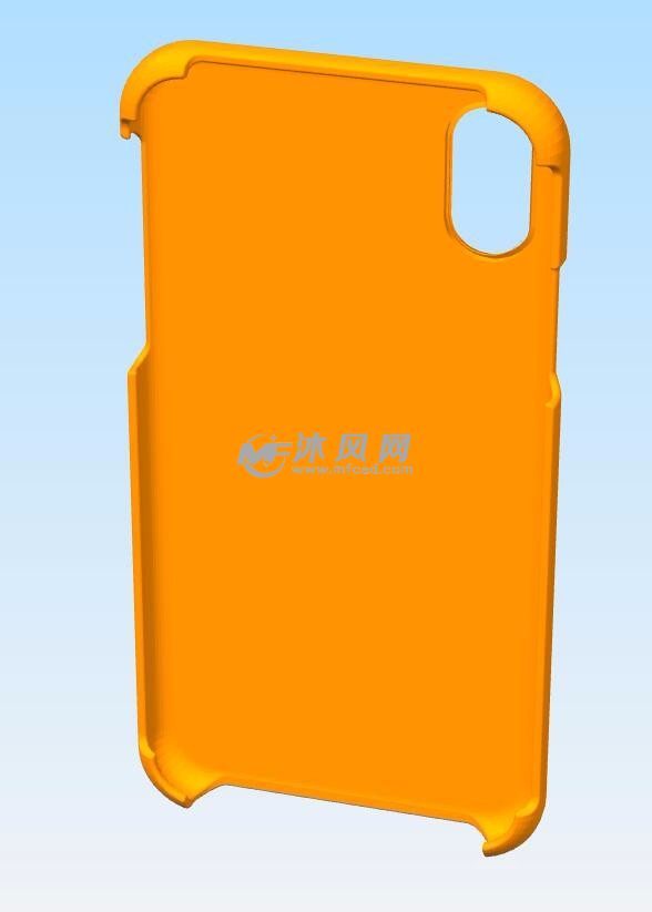 iphonex手机壳模型