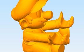 马里奥手机支架侧面