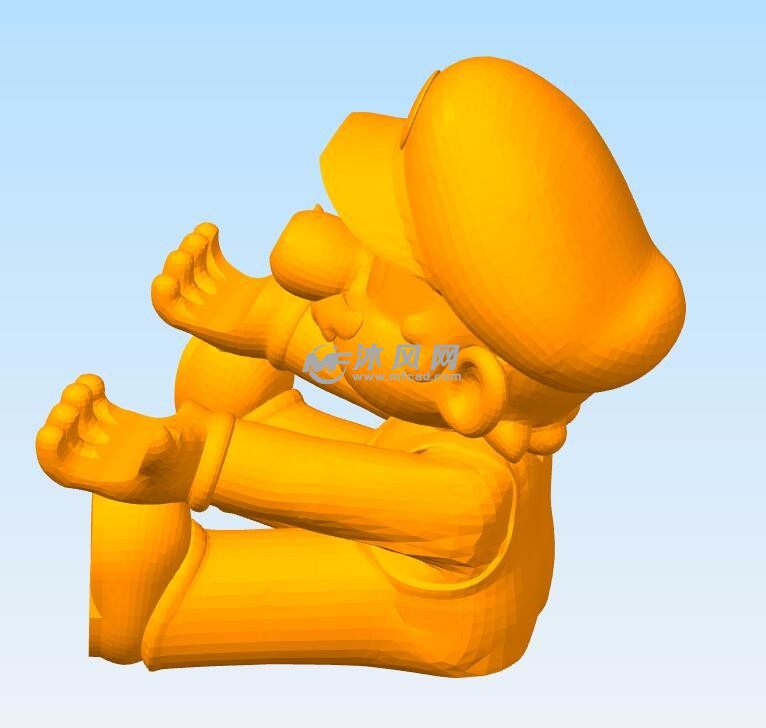 马里奥手机支架模型