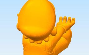 马里奥手机支架背面