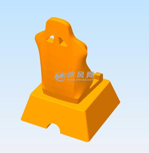 座椅手机支架背面