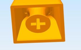 蝙蝠侠键帽底部