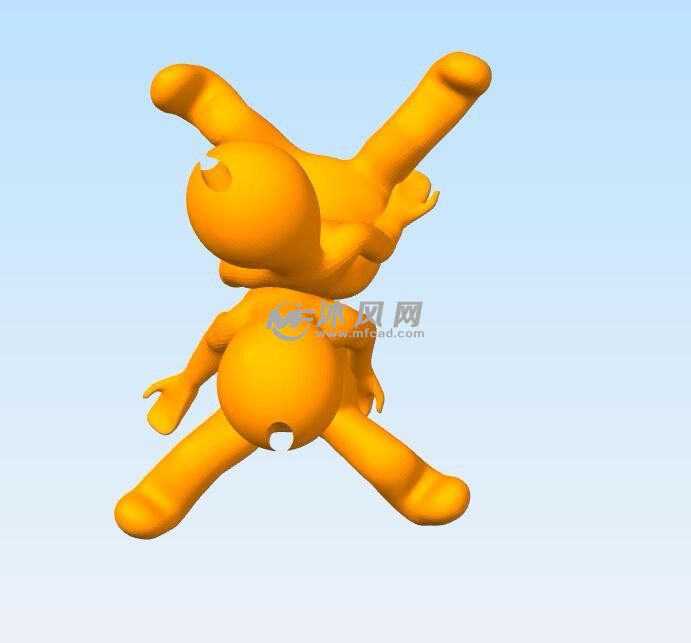 耳机座模型俯视图