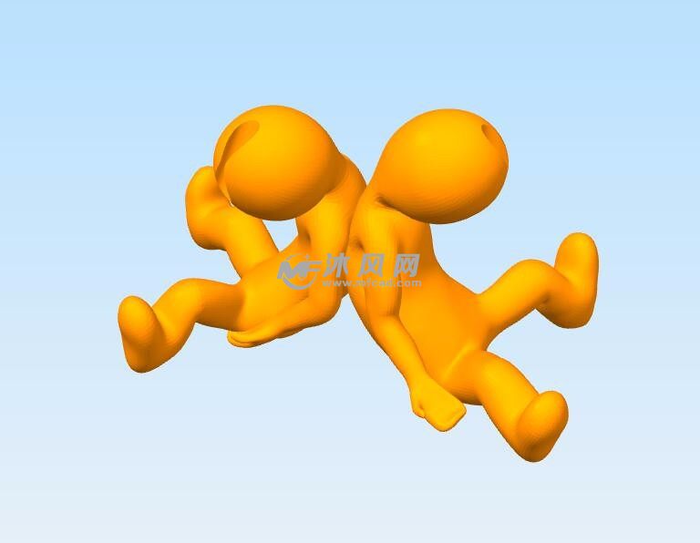 耳机座模型正面