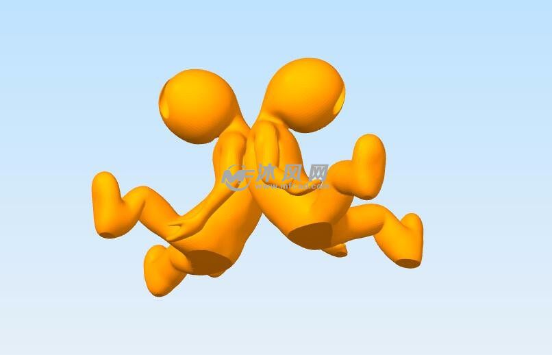 耳机座模型底部