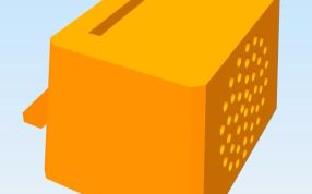 手机扩音器侧面