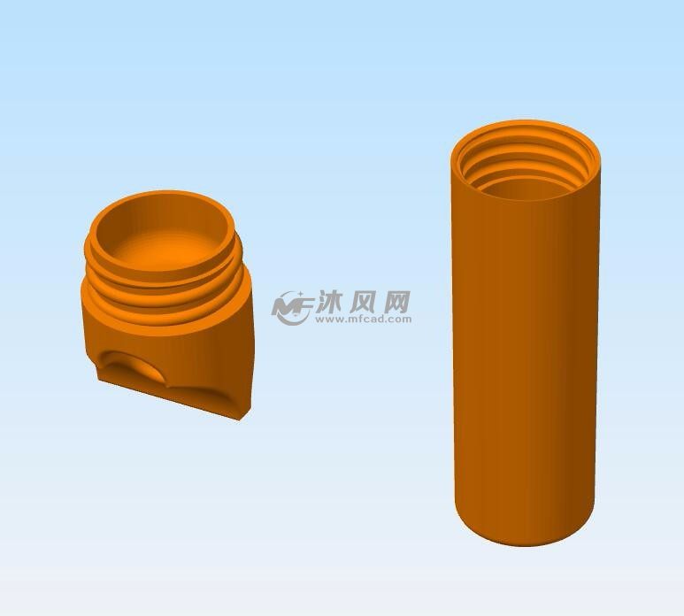 18650电池盒全部零件