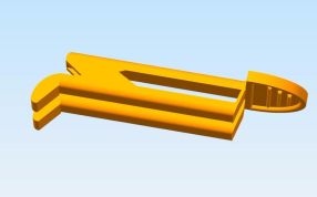 垃圾袋夹子模型