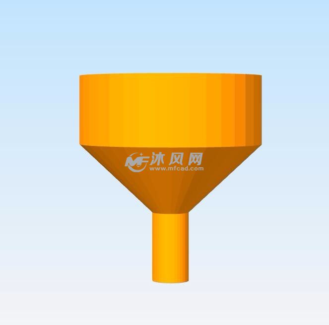  漏斗主视图