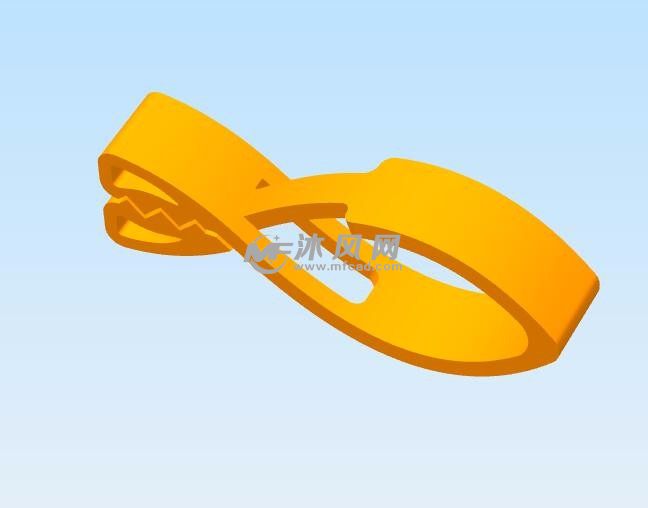 鱼形夹子模型