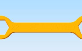 22MM的扳手俯视图