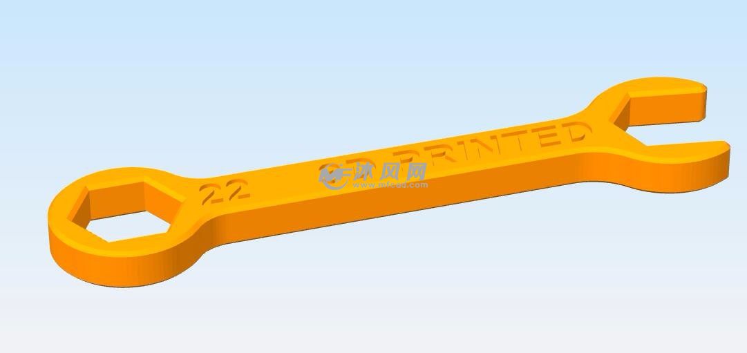 22MM的扳手侧面