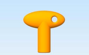 迷你螺丝起主视图